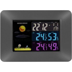 GreenZech (US Plug) Multi-functional Wireless Digital Thermometer Hygrometer Colorful LCD GreenZech (US Plug) Multi-functional Wireless Digital Thermometer Hygrometer Colorful LCD