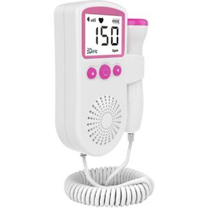 Unbranded (RoseRed) Ultrasound Fetal Doppler Heart Rate Monitor Handheld Stethoscope Movem Unbranded (RoseRed) Ultrasound Fetal Doppler Heart Rate Monitor Handheld Stethoscope Movem