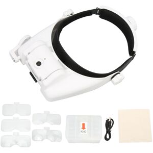 Unbranded Headband Magnifier 3 LEDs 23 Kinds Magnifications Unbranded Headband Magnifier 3 LEDs 23 Kinds Magnifications
