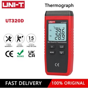 Unbranded (UT320D, 2) Professional Digital Thermometer High Accuracy Wide Range Applicatio Unbranded (UT320D, 2) Professional Digital Thermometer High Accuracy Wide Range Applicatio