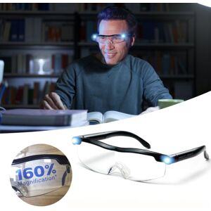Unbranded Glasses 160 Magnifier With Led Lamp Antiblue Reading Zoom 16 Times Magnifying Unbranded Glasses 160 Magnifier With Led Lamp Antiblue Reading Zoom 16 Times Magnifying
