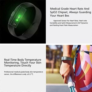 Unbranded For 2208a Smart Bracelet Heart Rate Blood Pressure Monitor Silver Unbranded For 2208a Smart Bracelet Heart Rate Blood Pressure Monitor Silver