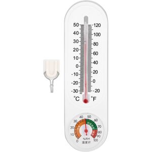 Unbranded Wall Thermometer Humidity Meter Home Family Hygrometer for Indoor Outdoor Temper Unbranded Wall Thermometer Humidity Meter Home Family Hygrometer for Indoor Outdoor Temper
