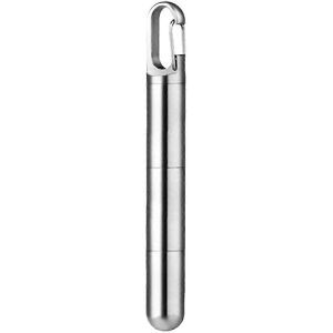 Unbranded Portable Pill Organizer Keychain C Silver, Waterproof Stainless Steel Pill Box Unbranded Portable Pill Organizer Keychain C Silver, Waterproof Stainless Steel Pill Box