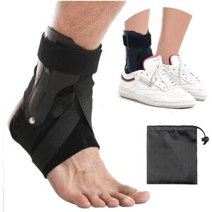Unbranded Ankle Brace with Side Stabilizers and Cross Support Belt, Ankle Brace Protection Unbranded Ankle Brace with Side Stabilizers and Cross Support Belt, Ankle Brace Protection