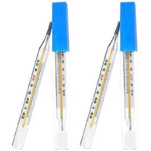 No Brand 4Pcs Medical Mercurial Glass Thermometer Large Screen Clinical Measuring Equippm No Brand 4Pcs Medical Mercurial Glass Thermometer Large Screen Clinical Measuring Equippm