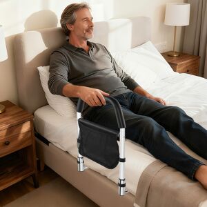 YouseaHome Bed Assist Rail for Elderly Disabled Safety Bed Rail with Storage Pocket Fall Pr YouseaHome Bed Assist Rail for Elderly Disabled Safety Bed Rail with Storage Pocket Fall Pr