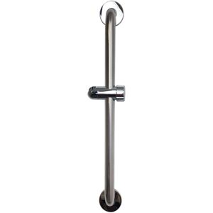 EuroShowers ROUNDED Stainless Steel Safety Grab Bar Slide Rail - 60cm EuroShowers ROUNDED Stainless Steel Safety Grab Bar Slide Rail - 60cm