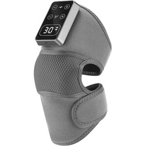 STOYOTU (1PC Grey) Heated Knee Massager, Thermal Knee Support Wrap, 3 Level Adjustable V STOYOTU (1PC Grey) Heated Knee Massager, Thermal Knee Support Wrap, 3 Level Adjustable V