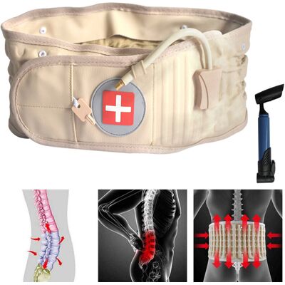 Unbranded Spinal Traction Physio Decompression Back Belt Brace Lumbar Support Unbranded Spinal Traction Physio Decompression Back Belt Brace Lumbar Support