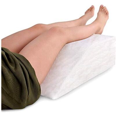 JD Linens Leg Elevation Pillow - Body Wedge Upholstery Foam Rest Support - Breat JD Linens Leg Elevation Pillow - Body Wedge Upholstery Foam Rest Support - Breat