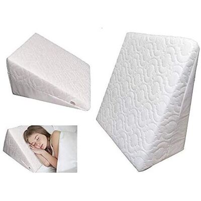 GAX Orthopedic Bed Wedge Pillow for Anti-Snore, Acid Reflux & Respiratory Suppor GAX Orthopedic Bed Wedge Pillow for Anti-Snore, Acid Reflux & Respiratory Suppor