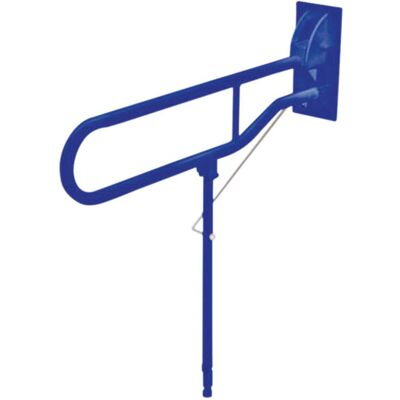 Loops - Hinged Arm - Blue - 775mm - Wall Mounted Grab Bar Loops - Hinged Arm - Blue - 775mm - Wall Mounted Grab Bar