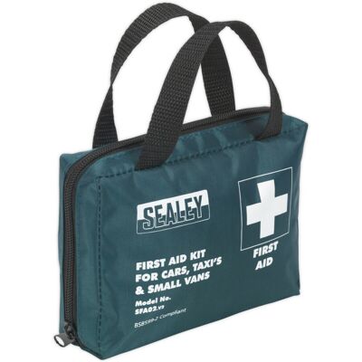 Loops First Aid Kit for Cars & Taxis - Portable Medical Emergency Pouch - BS8599-2 Loops First Aid Kit for Cars & Taxis - Portable Medical Emergency Pouch - BS8599-2