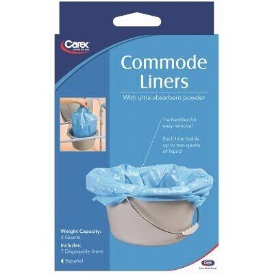 Carex Commode Liner -FGP70900 0000 Carex Commode Liner -FGP70900 0000