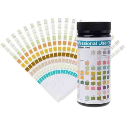 TAUOH 100 Urine Test Strips – 10-Parameter Urinalysis Kit for Quick Dip and Color-Char TAUOH 100 Urine Test Strips – 10-Parameter Urinalysis Kit for Quick Dip and Color-Char
