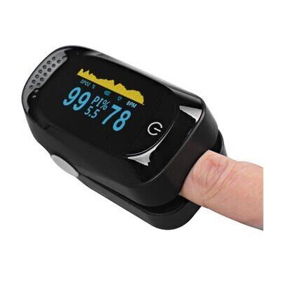 STOYOTU Fingertip Pulse Oximeter Blood Oxygen Saturation Monitor Heart Rate Monitor and STOYOTU Fingertip Pulse Oximeter Blood Oxygen Saturation Monitor Heart Rate Monitor and