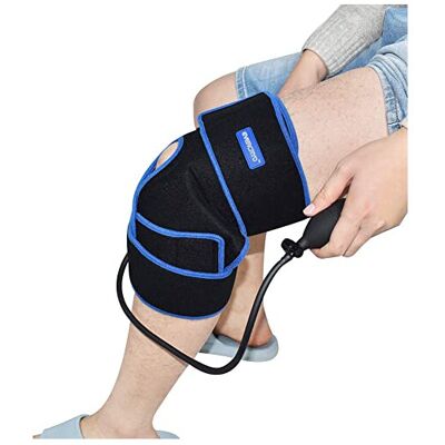 EVERCRYO Cryo Cuff Knee Cooler Compression Cold Pack Knee Cold Therapy Knee Wrap Ice Bag EVERCRYO Cryo Cuff Knee Cooler Compression Cold Pack Knee Cold Therapy Knee Wrap Ice Bag