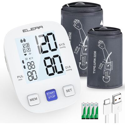 Nuonove Blood Pressure Monitor with Two Cuffs Standard 9-14 in and Extra Large 13-21 in, Nuonove Blood Pressure Monitor with Two Cuffs Standard 9-14 in and Extra Large 13-21 in,