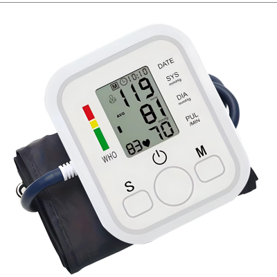STOYOTU Automatic Digital Upper Arm Blood Pressure Pulse Check Blood Monitor STOYOTU Automatic Digital Upper Arm Blood Pressure Pulse Check Blood Monitor