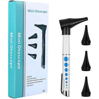 Kricely (As show, One size) 1 Set Diagnostic Ear Inspection Scope LED Ear Checker Ear Sp Kricely (As show, One size) 1 Set Diagnostic Ear Inspection Scope LED Ear Checker Ear Sp