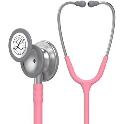 3M Littmann Classic III Monitoring Stethoscope, Pearl Pink Tube, 69 cm, 5633 3M Littmann Classic III Monitoring Stethoscope, Pearl Pink Tube, 69 cm, 5633