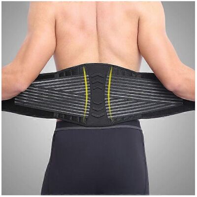 Unbranded (As show, One size) Lumbar Support Belt,105-116cm Back Support Belt for Men and Unbranded (As show, One size) Lumbar Support Belt,105-116cm Back Support Belt for Men and