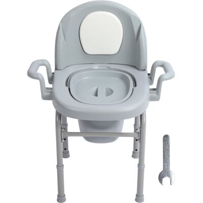 Unbranded Bedside Commode Chair 3 Levels Height Adjustable Unbranded Bedside Commode Chair 3 Levels Height Adjustable