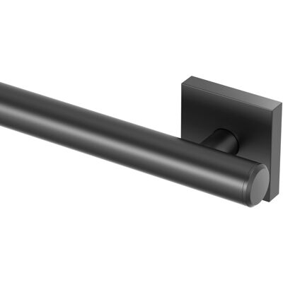 Gatco 940MX Elevate 12"""" L Grab Bar Matte Black/ADA Compliant Stainless Steel Gatco 940MX Elevate 12"""" L Grab Bar Matte Black/ADA Compliant Stainless Steel