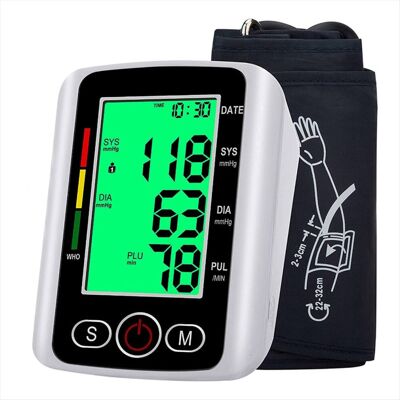 Brecantia Automatic Upper Arm Digital Blood Pressure Monitor Pulse Rate Monitoring Machine Brecantia Automatic Upper Arm Digital Blood Pressure Monitor Pulse Rate Monitoring Machine