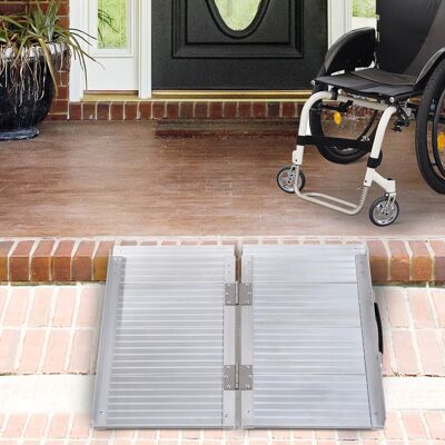 Homcom 2ft Aluminium Ramp - Ramp Homcom 2ft Aluminium Ramp - Ramp