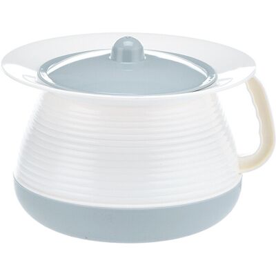 Unbranded Chamber Pot Plastic Urinal, Patient Night Urinal, Urine Pots with Lid for Elderl Unbranded Chamber Pot Plastic Urinal, Patient Night Urinal, Urine Pots with Lid for Elderl
