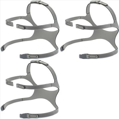 Unbranded 3X CPAP Headgear Strap Replacement for Full Face Mask Eson CPAP Mask Adjustable Unbranded 3X CPAP Headgear Strap Replacement for Full Face Mask Eson CPAP Mask Adjustable