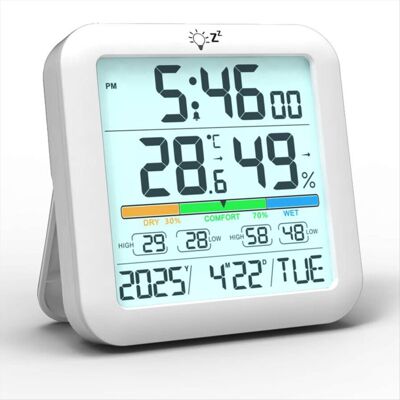 Unbranded Indoor Thermometer Room Temperature Home Hygrometer Humidity Gauge, Accurate wit Unbranded Indoor Thermometer Room Temperature Home Hygrometer Humidity Gauge, Accurate wit