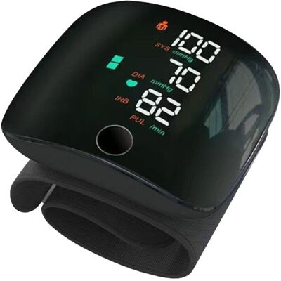 Unbranded Touch LCD Screen Digital Wrist Blood Pressure Monitor Intelligent Voice Automati Unbranded Touch LCD Screen Digital Wrist Blood Pressure Monitor Intelligent Voice Automati
