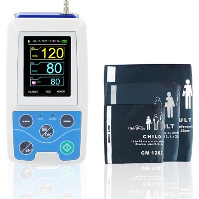 Contec Ambulatory Blood Pressure Monitor NIBP Holter Contec Ambulatory Blood Pressure Monitor NIBP Holter