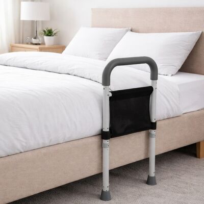 Gr8 Home Adjustable Bed Rail Grab Bar 150kg Support Gr8 Home Adjustable Bed Rail Grab Bar 150kg Support