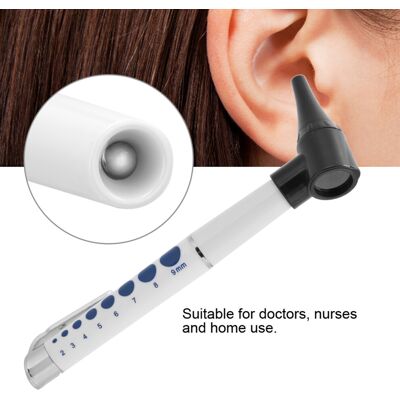 Unbranded Medical Otoscope Ear Care Kit with LED Light & 5 Replace Heads, Black Unbranded Medical Otoscope Ear Care Kit with LED Light & 5 Replace Heads, Black