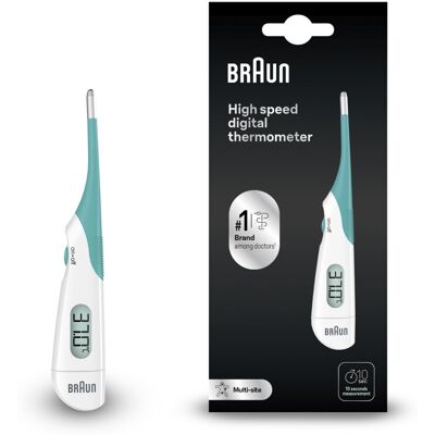 Braun High Speed Digital thermometer - Digital Stick for Multi-Site Braun High Speed Digital thermometer - Digital Stick for Multi-Site