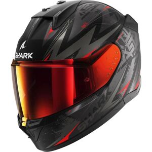 (XXL) Shark D-Skwal 3 Full Face Helmet Blast R Black / Grey / Red (XXL) Shark D-Skwal 3 Full Face Helmet Blast R Black / Grey / Red