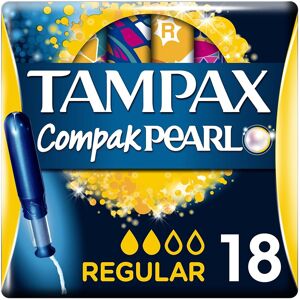 Tampax Compak Pearl Regular 18 Tampax Compak Pearl Regular 18
