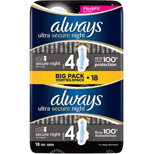 Always - Ultra Secure Night - Size 4 - Sanitary Pads Always - Ultra Secure Night - Size 4 - Sanitary Pads