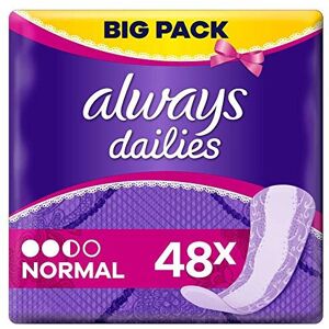 Always Profresh Normal Pantyliners - Pack of 48-108g Always Profresh Normal Pantyliners - Pack of 48-108g
