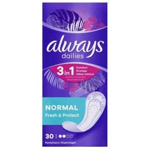 Always Normal Panty Liners with Odour-Neutralising ActiPearls Always Normal Panty Liners with Odour-Neutralising ActiPearls