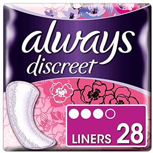 Always - 28x Discreet Normal Panty Liners for Urine Loss - 1 Piece Always - 28x Discreet Normal Panty Liners for Urine Loss - 1 Piece