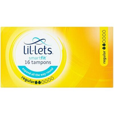 Lil-Lets Smartfit 16 Tampons Regular Lil-Lets Smartfit 16 Tampons Regular
