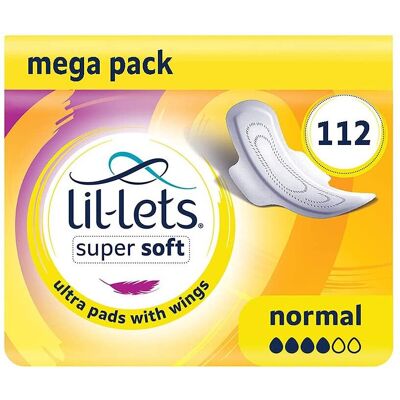 Lil-Lets - UltraSoft - With Wings - Sanitary Pads Lil-Lets - UltraSoft - With Wings - Sanitary Pads