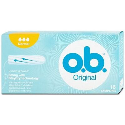 O.B. Normal Tampons for Women - 16 pcs O.B. Normal Tampons for Women - 16 pcs