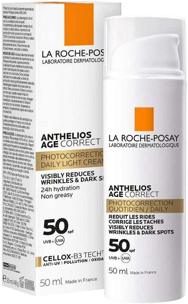 La Roche-Posay Anthelios - Age Correct Crema solare Foto-Correttiva SPF50, 50ml