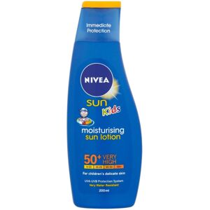 Nivea Sun Kids Moisturising Lotion SPF50+ 200ml Nivea Sun Kids Moisturising Lotion SPF50+ 200ml